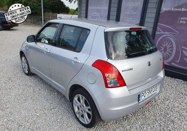 Suzuki Swift cena 13900 przebieg: 162000, rok produkcji 2007 z Koszalin małe 379